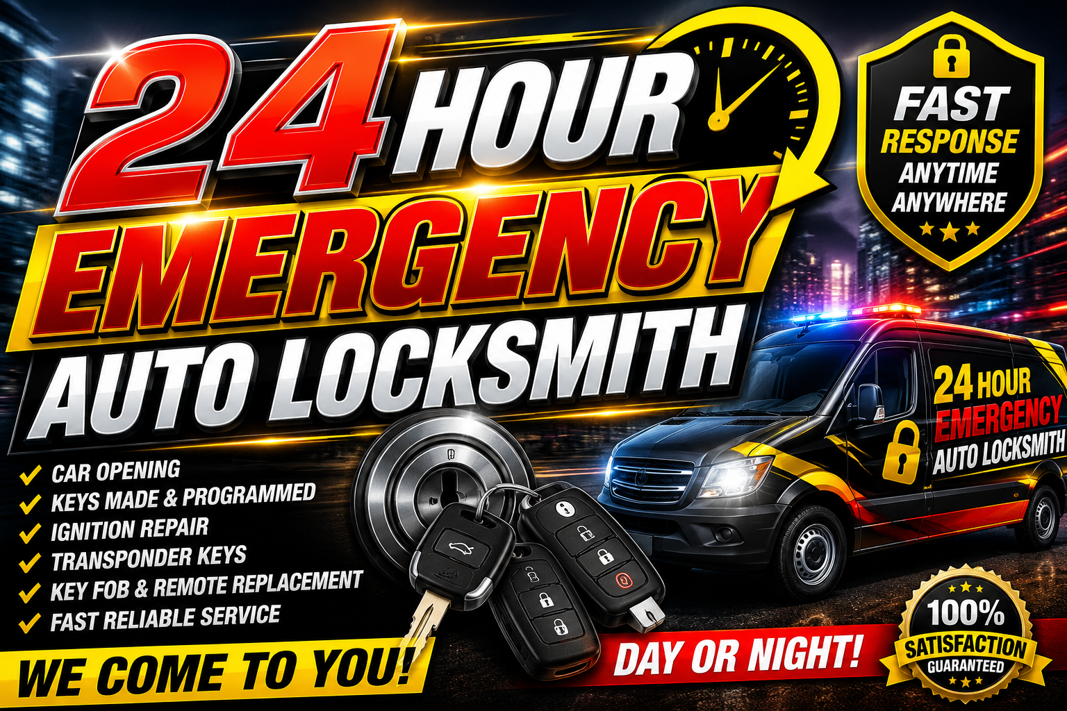 24 Hour Emergency Locksmith