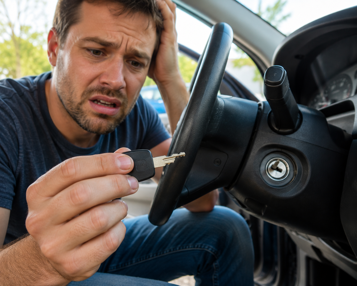 Broken Key In Ignition